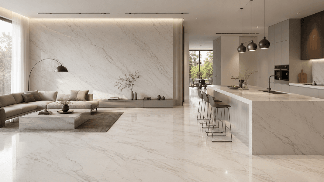 Keuntungan Menggunakan Sintered Big Slab untuk Area Luas